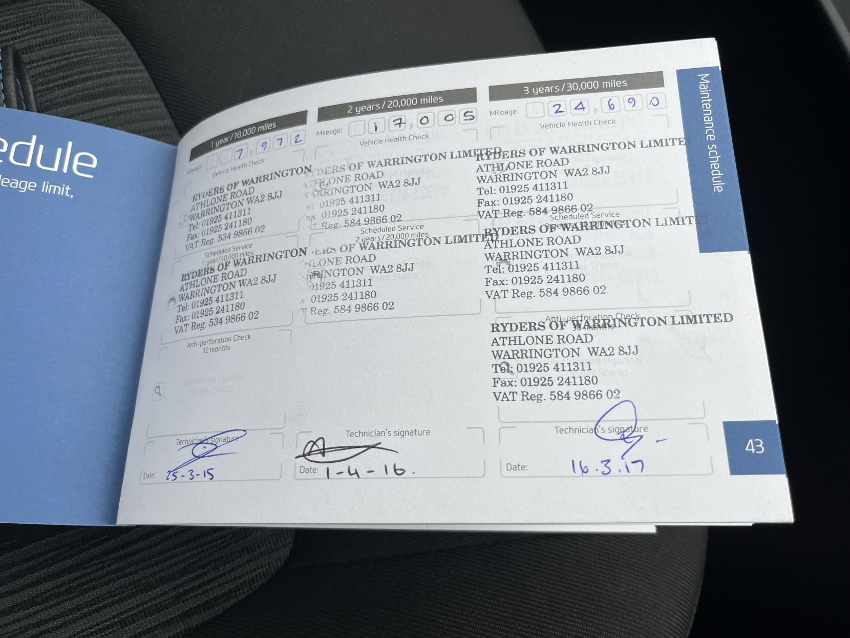 Hyundai i10 1.2 Active Hatchback 5dr Petrol Manual Euro 5 (85 bhp)