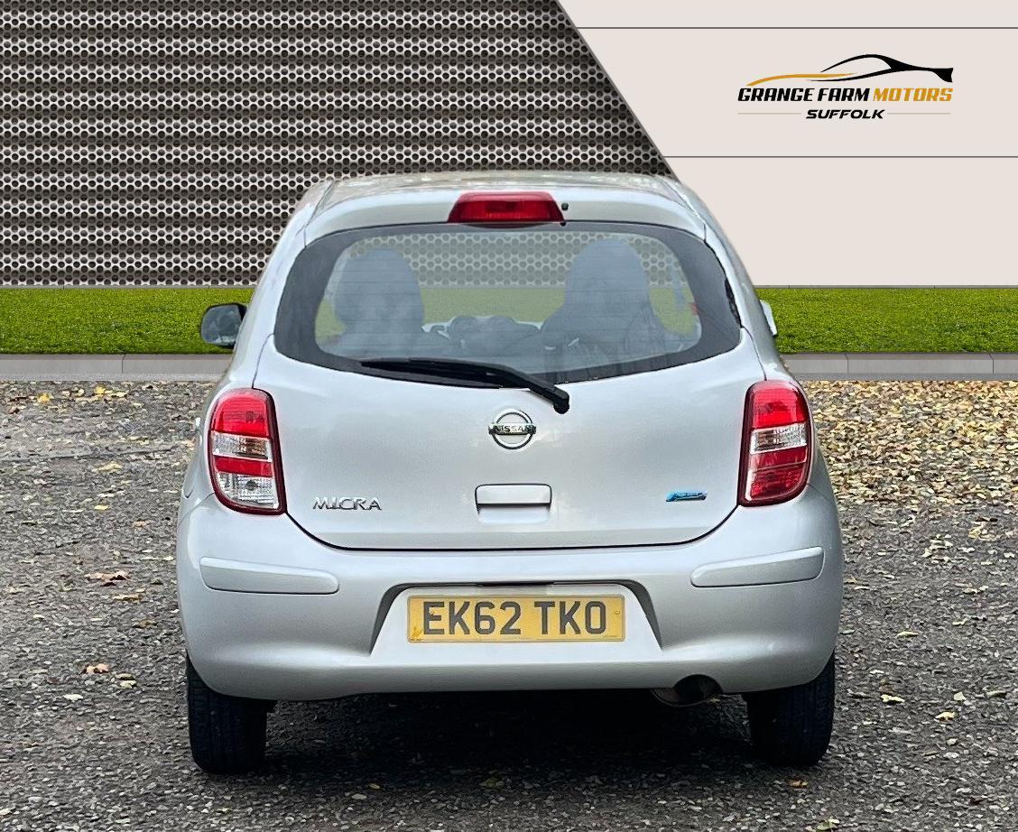 Nissan Micra 1.2 12V Acenta Hatchback 5dr Petrol Manual Euro 5 (80 ps)