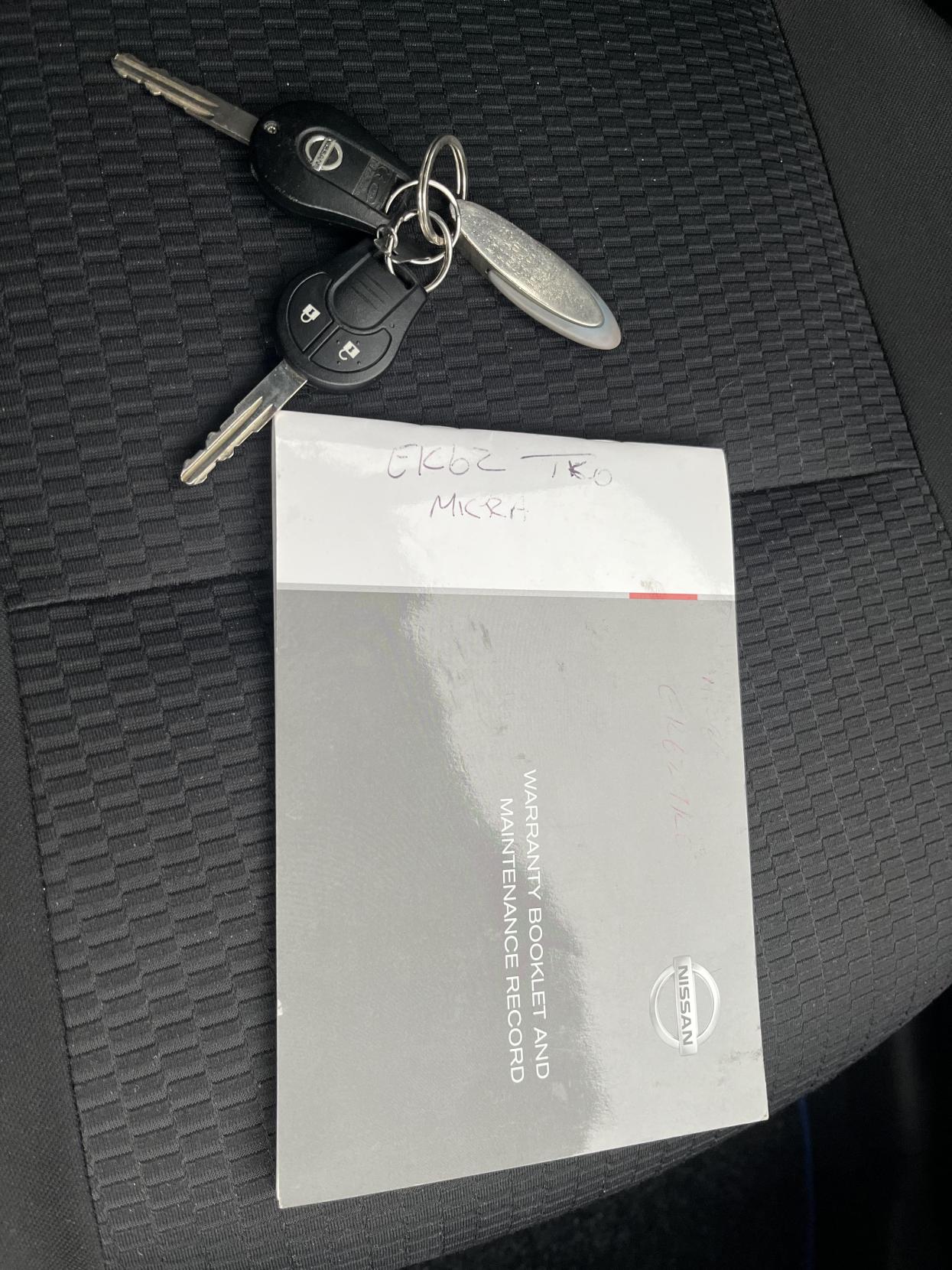 Nissan Micra 1.2 12V Acenta Hatchback 5dr Petrol Manual Euro 5 (80 ps)