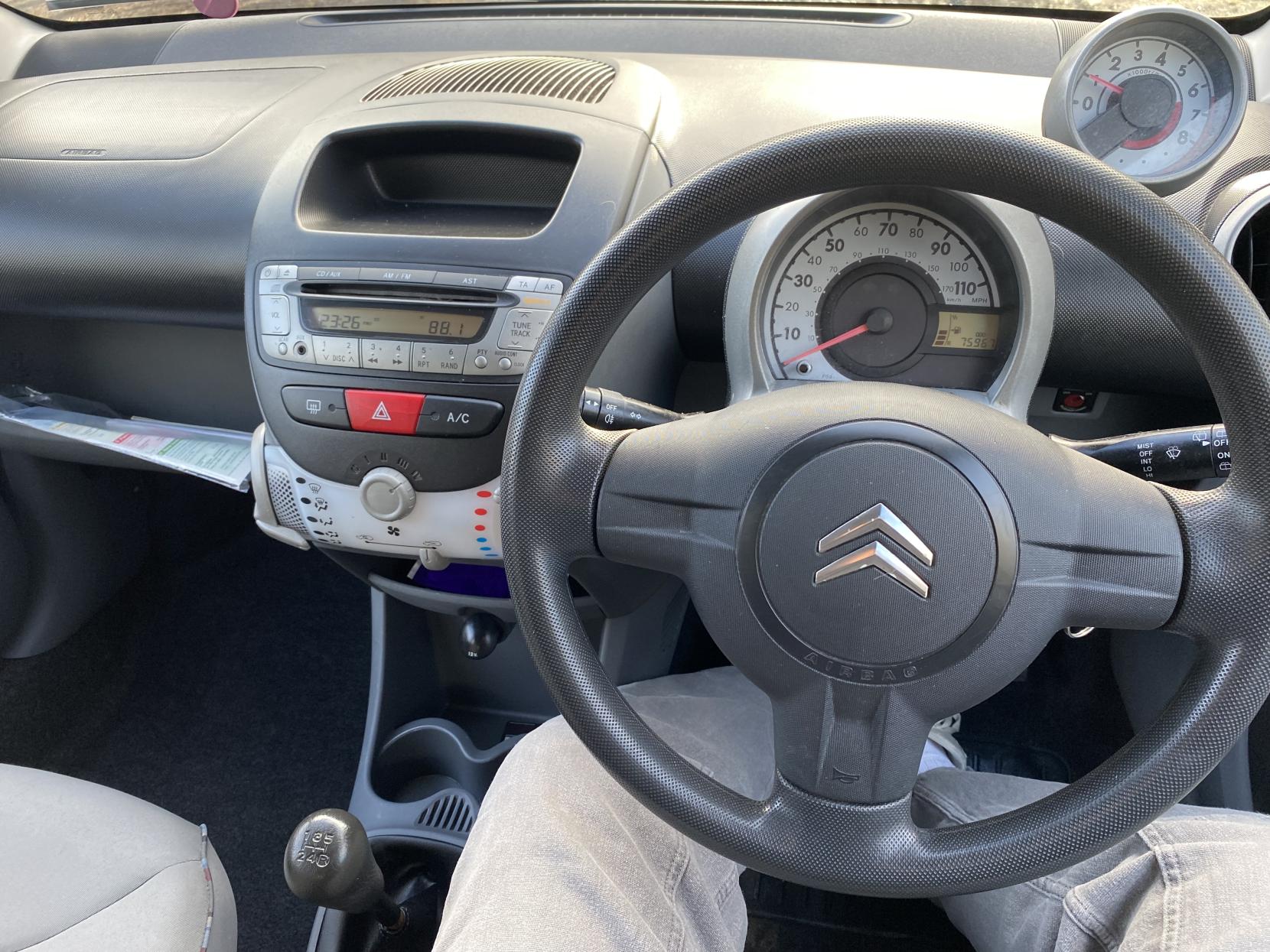 Citroen C1 1.0i VTR+ Hatchback 5dr Petrol Manual Euro 5 (68 ps)