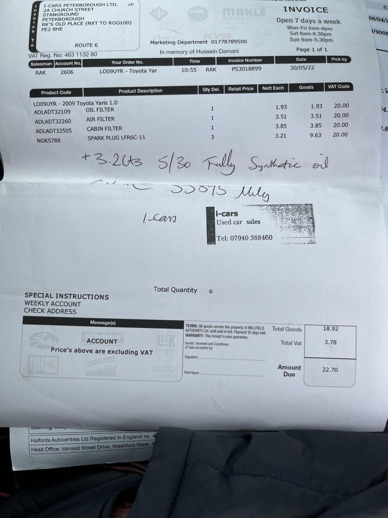 Toyota Yaris 1.0 VVT-i TR Hatchback 5dr Petrol Manual Euro 4 (69 ps)