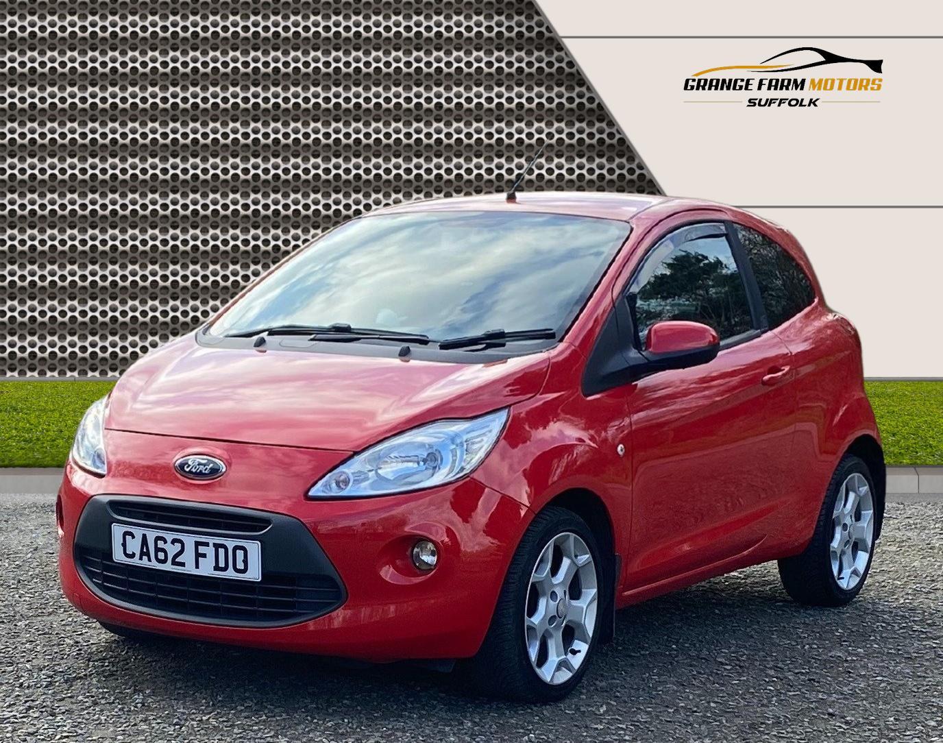 Ford Ka 1.2 Zetec Hatchback 3dr Petrol Manual Euro 5 (s/s) (69 ps)