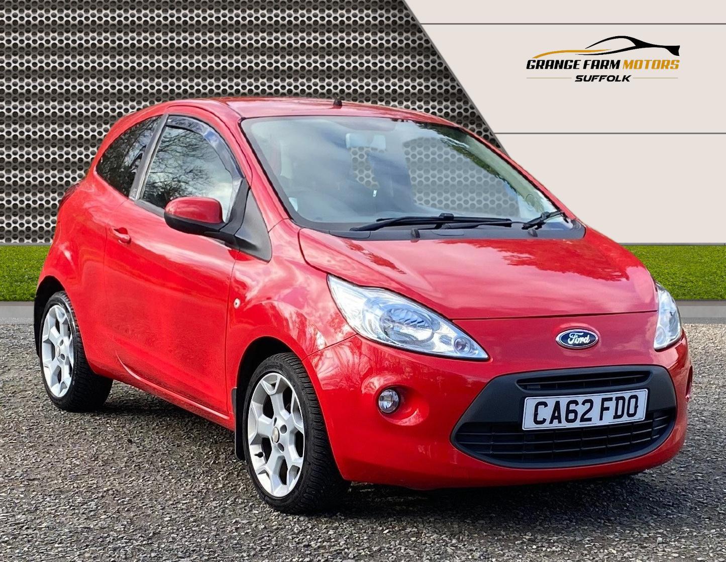 Ford Ka 1.2 Zetec Hatchback 3dr Petrol Manual Euro 5 (s/s) (69 ps)