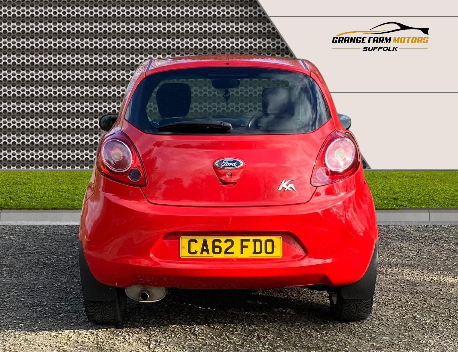 Ford Ka 1.2 Zetec Hatchback 3dr Petrol Manual Euro 5 (s/s) (69 ps)