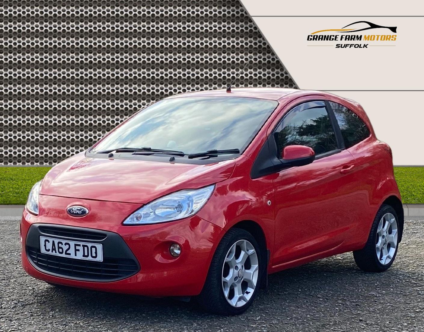 Ford Ka 1.2 Zetec Hatchback 3dr Petrol Manual Euro 5 (s/s) (69 ps)