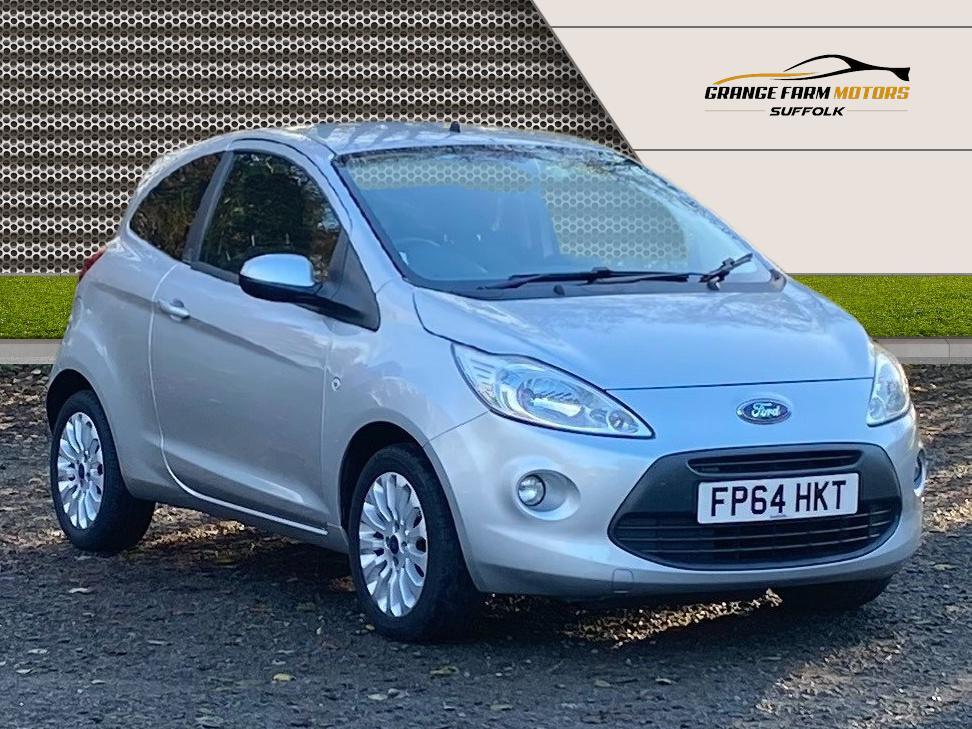 Ford Ka 1.2 Zetec Hatchback 3dr Petrol Manual Euro 5 (s/s) (69 ps)