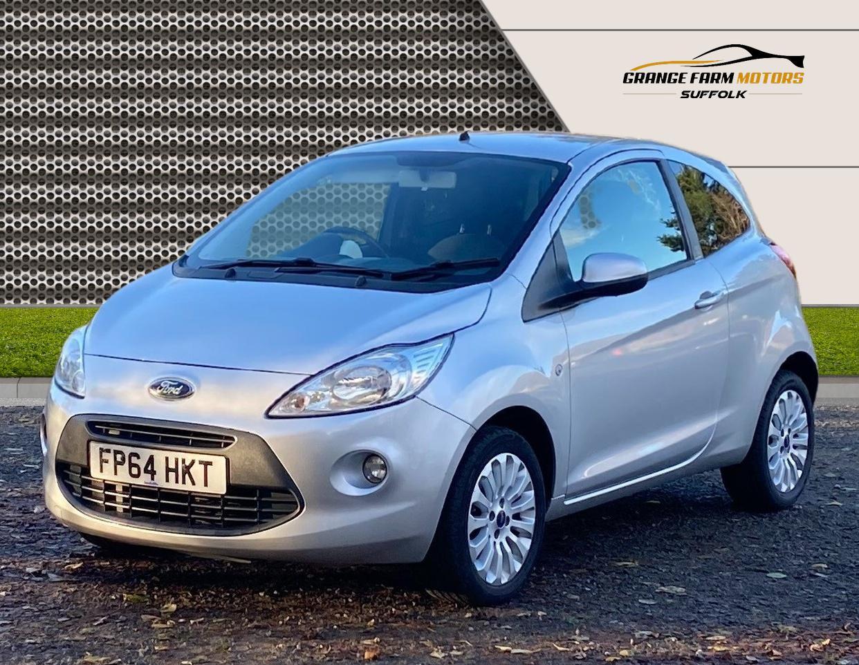 Ford Ka 1.2 Zetec Hatchback 3dr Petrol Manual Euro 5 (s/s) (69 ps)