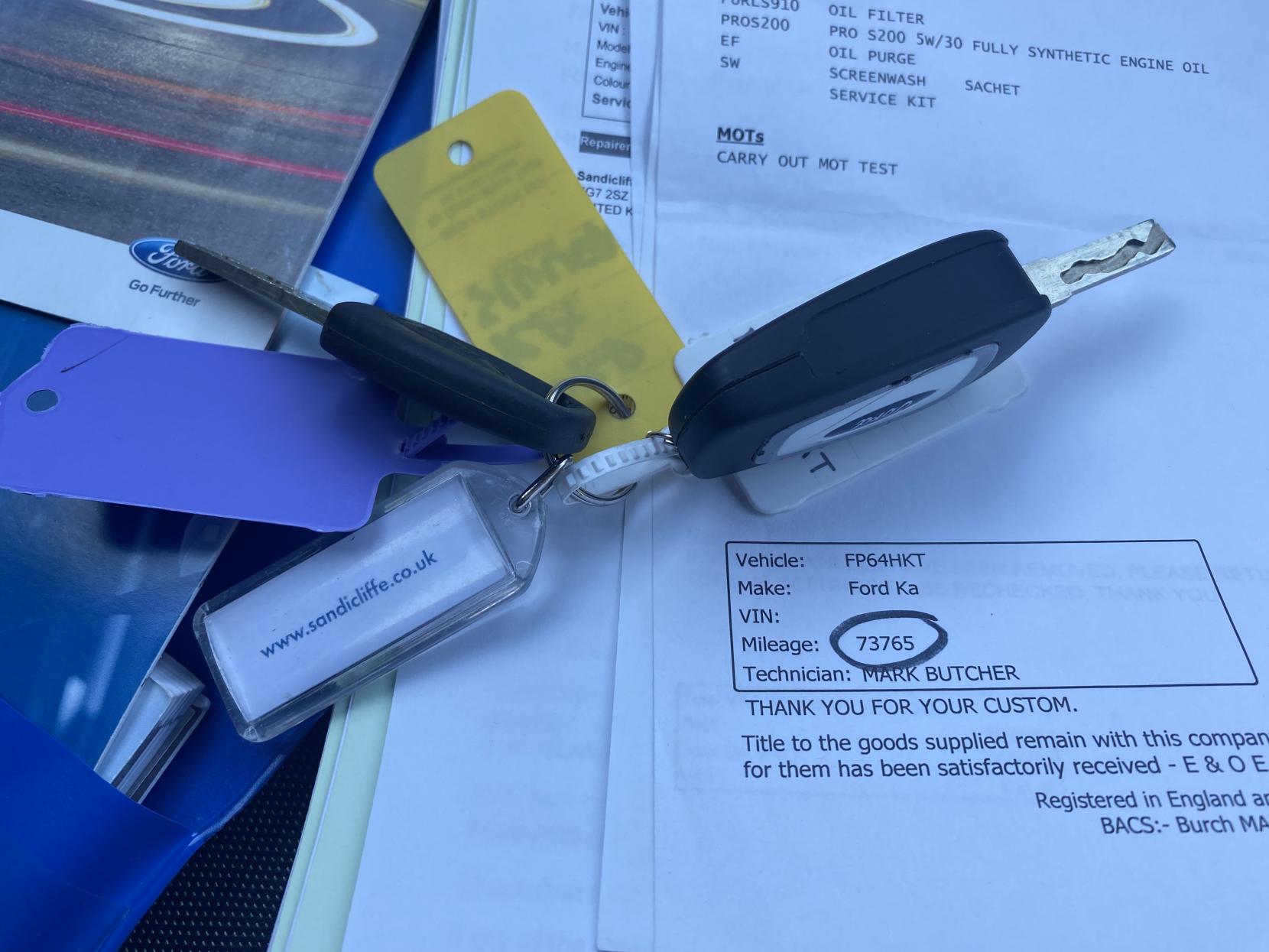 Ford Ka 1.2 Zetec Hatchback 3dr Petrol Manual Euro 5 (s/s) (69 ps)