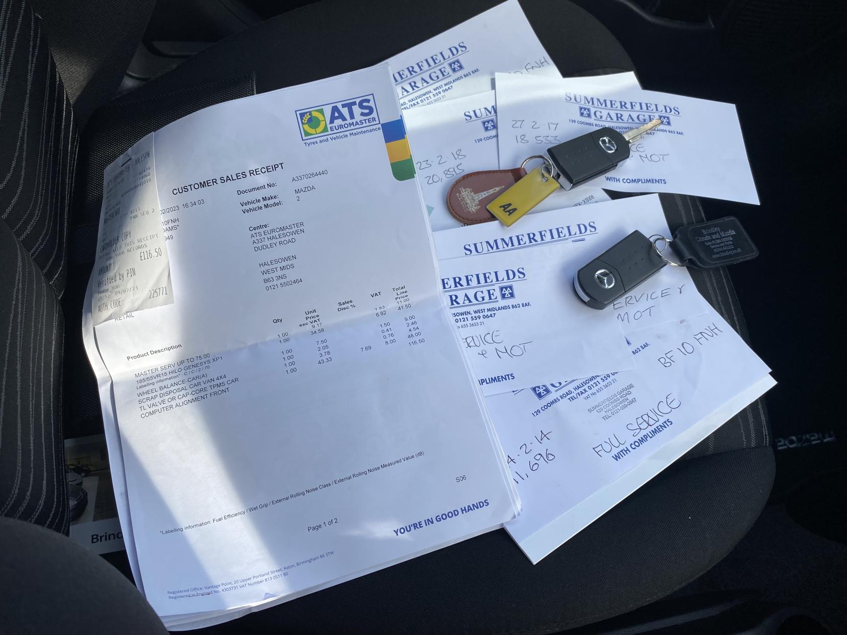 Mazda Mazda2 1.3 TS2 Hatchback 5dr Petrol Manual Euro 4 (86 ps)