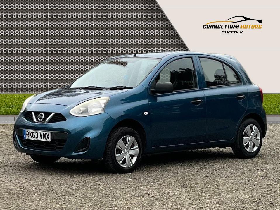 Nissan Micra 1.2 Visia Hatchback 5dr Petrol Manual Euro 5 (80 ps)