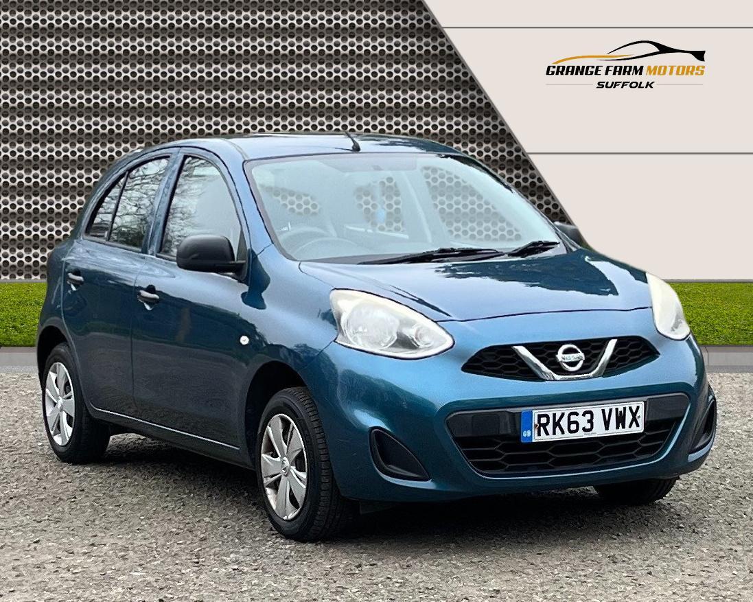 Nissan Micra 1.2 Visia Hatchback 5dr Petrol Manual Euro 5 (80 ps)