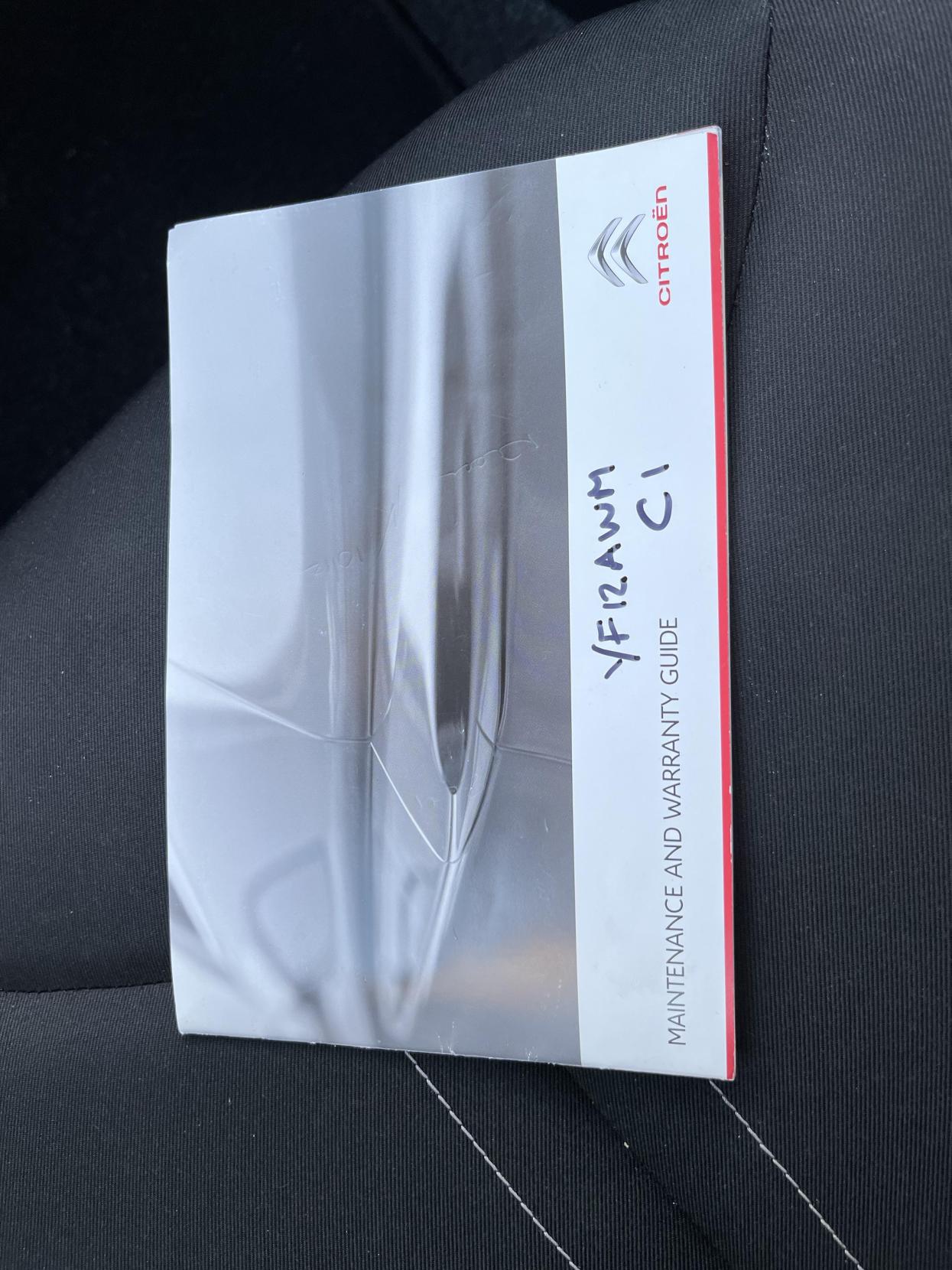 Citroen C1 1.0i VTR Hatchback 5dr Petrol Manual Euro 5 (68 ps)