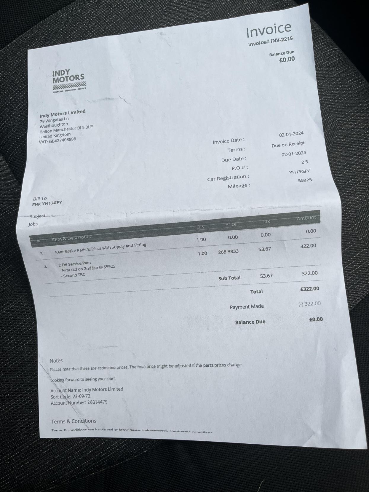 Kia Picanto 1.0 1 Hatchback 5dr Petrol Manual Euro 5 (68 bhp)