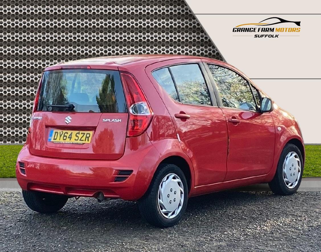 Suzuki Splash 1.0 12V SZ2 MPV 5dr Petrol Manual Euro 5 (68 ps)