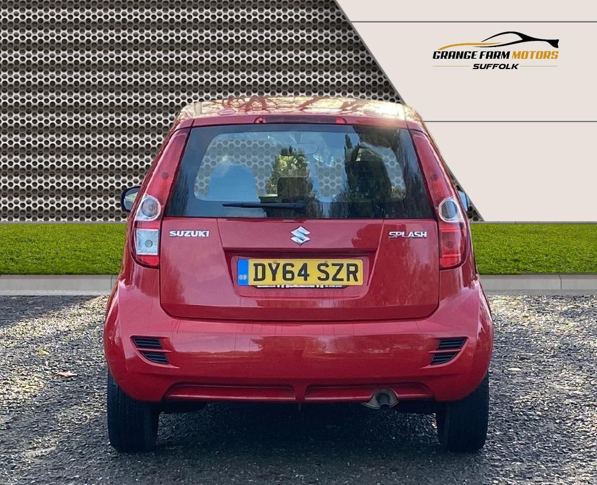 Suzuki Splash 1.0 12V SZ2 MPV 5dr Petrol Manual Euro 5 (68 ps)