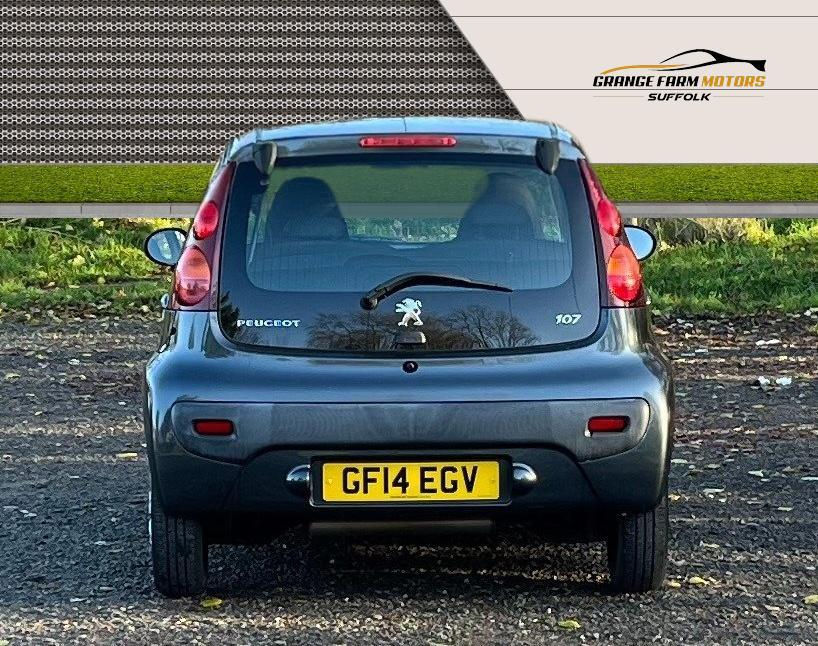 Peugeot 107 1.0 12V Active Hatchback 5dr Petrol Manual Euro 5 (68 ps)