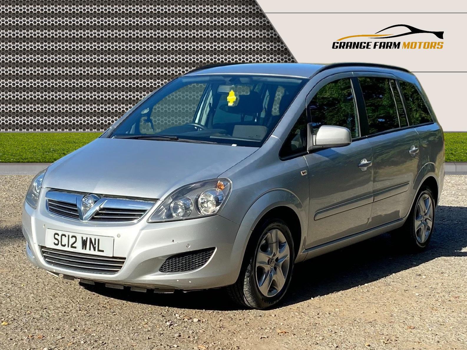 Vauxhall Zafira 1.6 16V Exclusiv MPV 5dr Petrol Manual Euro 5 (115 ps)