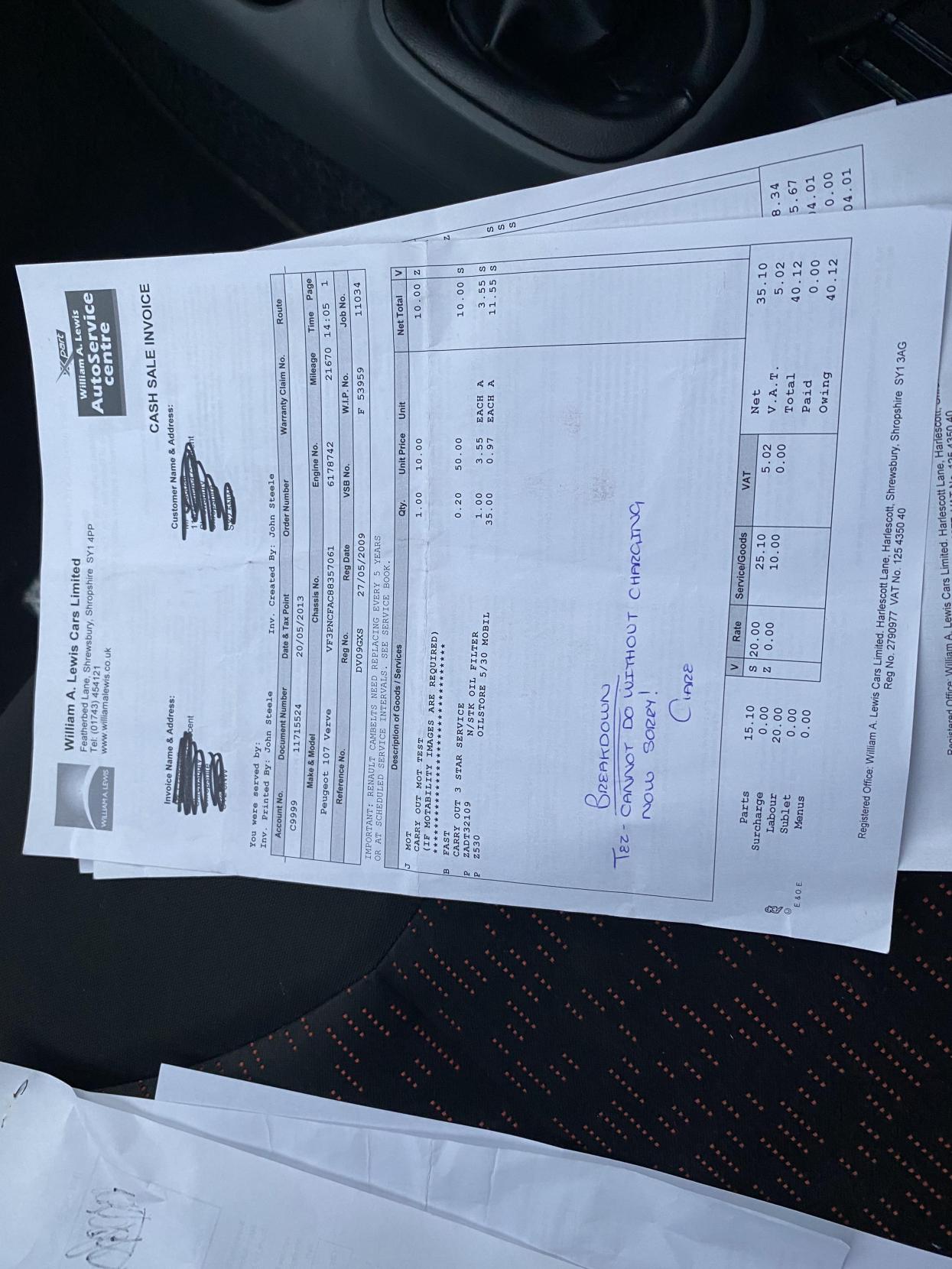 Peugeot 107 1.0 12V Verve Hatchback 5dr Petrol Manual Euro 4 (68 ps)