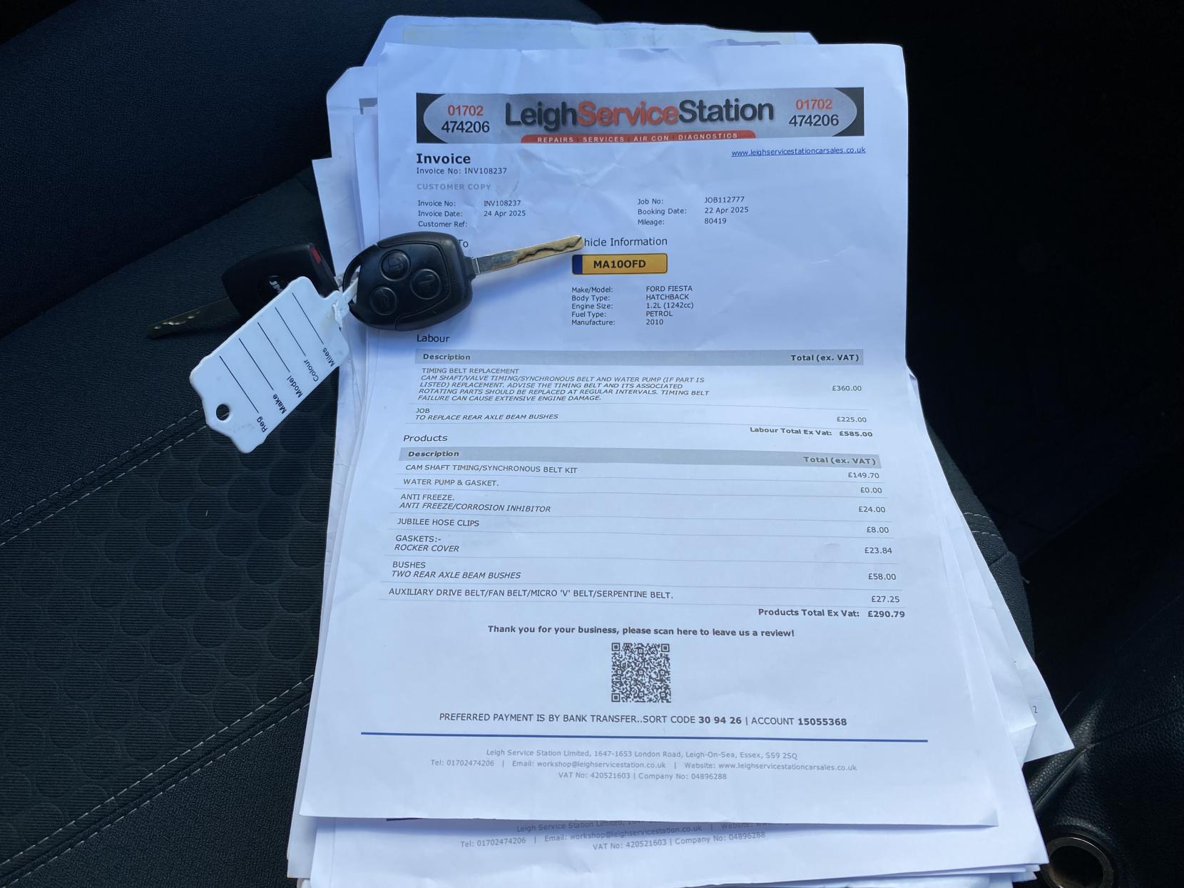 Ford Fiesta 1.25 Zetec Hatchback 3dr Petrol Manual (133 g/km, 81 bhp)