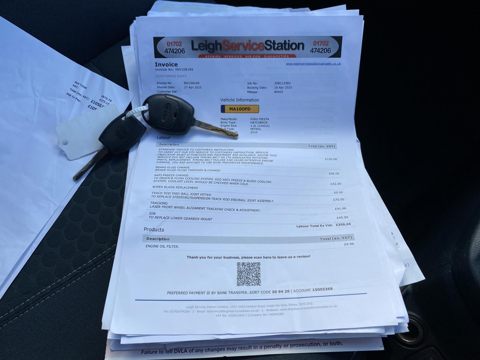 Ford Fiesta 1.25 Zetec Hatchback 3dr Petrol Manual (133 g/km, 81 bhp)