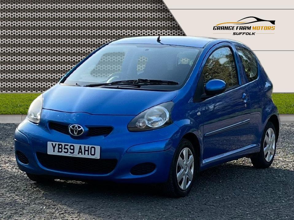 Toyota AYGO 1.0 VVT-i Blue Hatchback 3dr Petrol Manual Euro 4 (67 bhp)