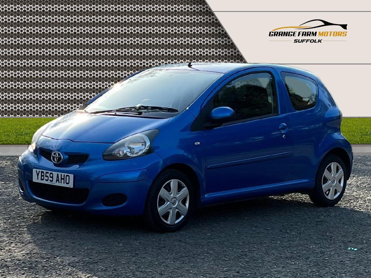 Toyota AYGO 1.0 VVT-i Blue Hatchback 3dr Petrol Manual Euro 4 (67 bhp)