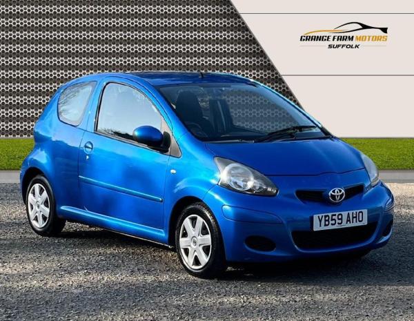 Toyota AYGO 1.0 VVT-i Blue Hatchback 3dr Petrol Manual Euro 4 (67 bhp)