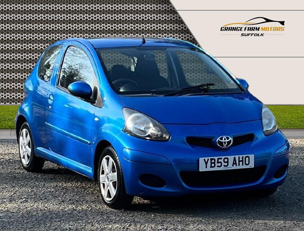 Toyota AYGO 1.0 VVT-i Blue Hatchback 3dr Petrol Manual Euro 4 (67 bhp)