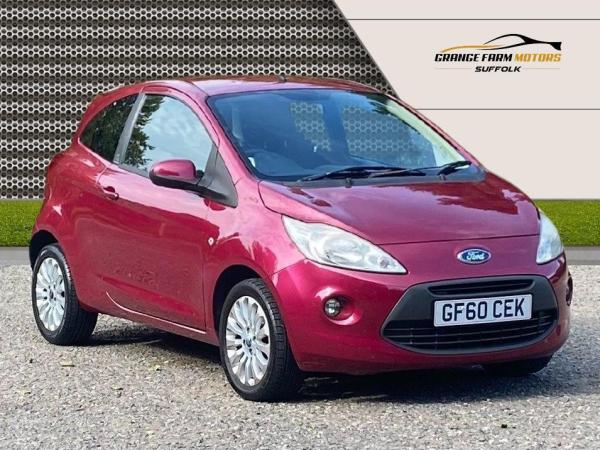 Ford Ka 1.2 Zetec Hatchback 3dr Petrol Manual Euro 4 (69 ps)